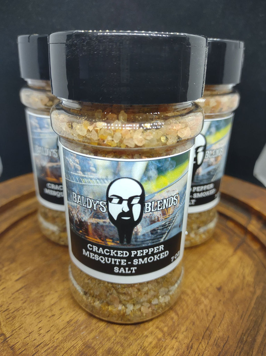 Cracked Pepper Mesquite-Smoked Salt